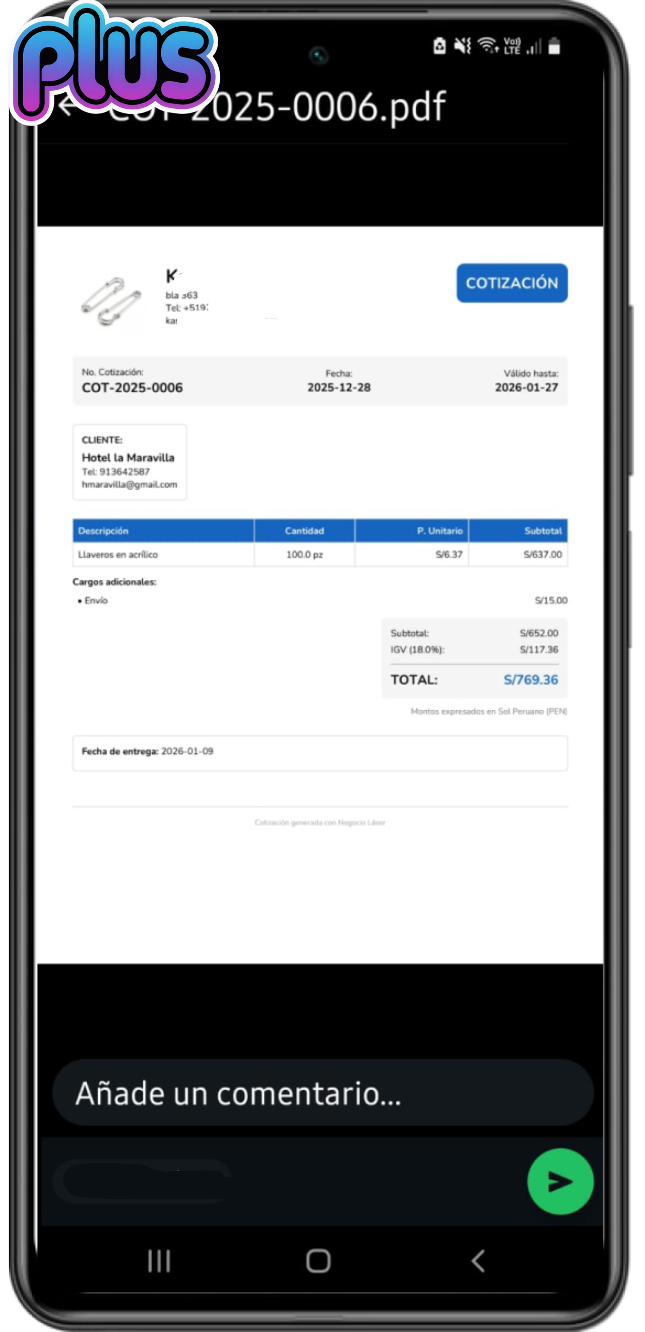 Cotizaciones Profesionales